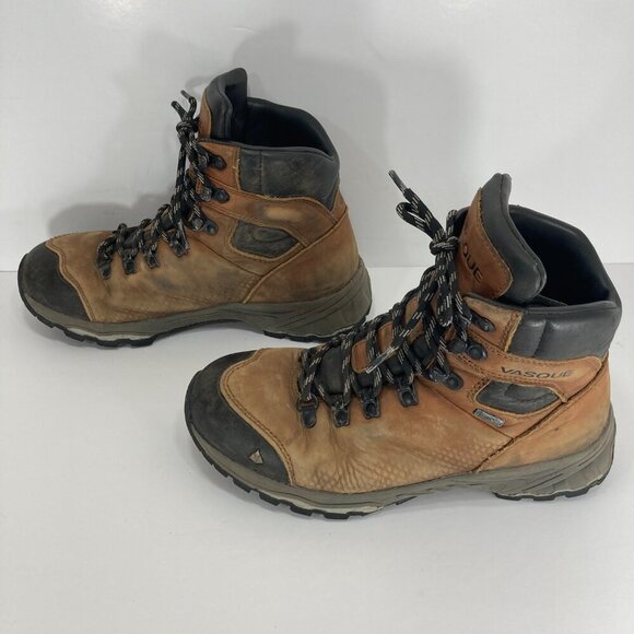 Vasque 7145 St. Elias FG GTX Hiking Boots Women's 9 Brown Waterproof Lace Up - Picture 8 of 12